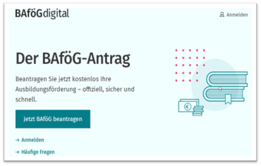 schnell und einfach einen BAföG-Antrag stellen