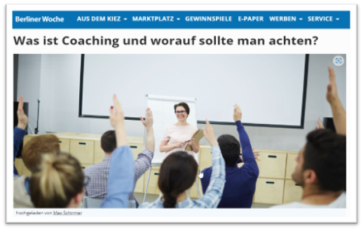 Alles wichtige über das Coaching