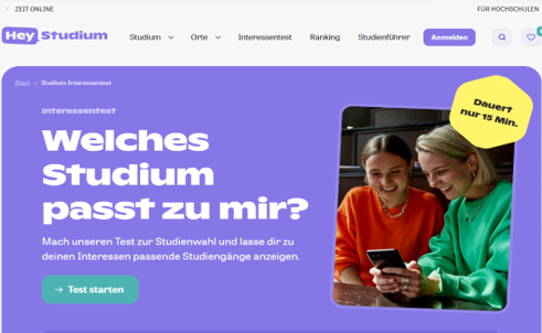 Welches Studium passt zu mir?