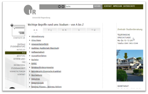  Begriffe rund ums Studium